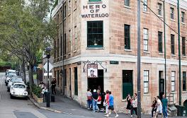 Hero of Waterloo 酒吧，岩石區